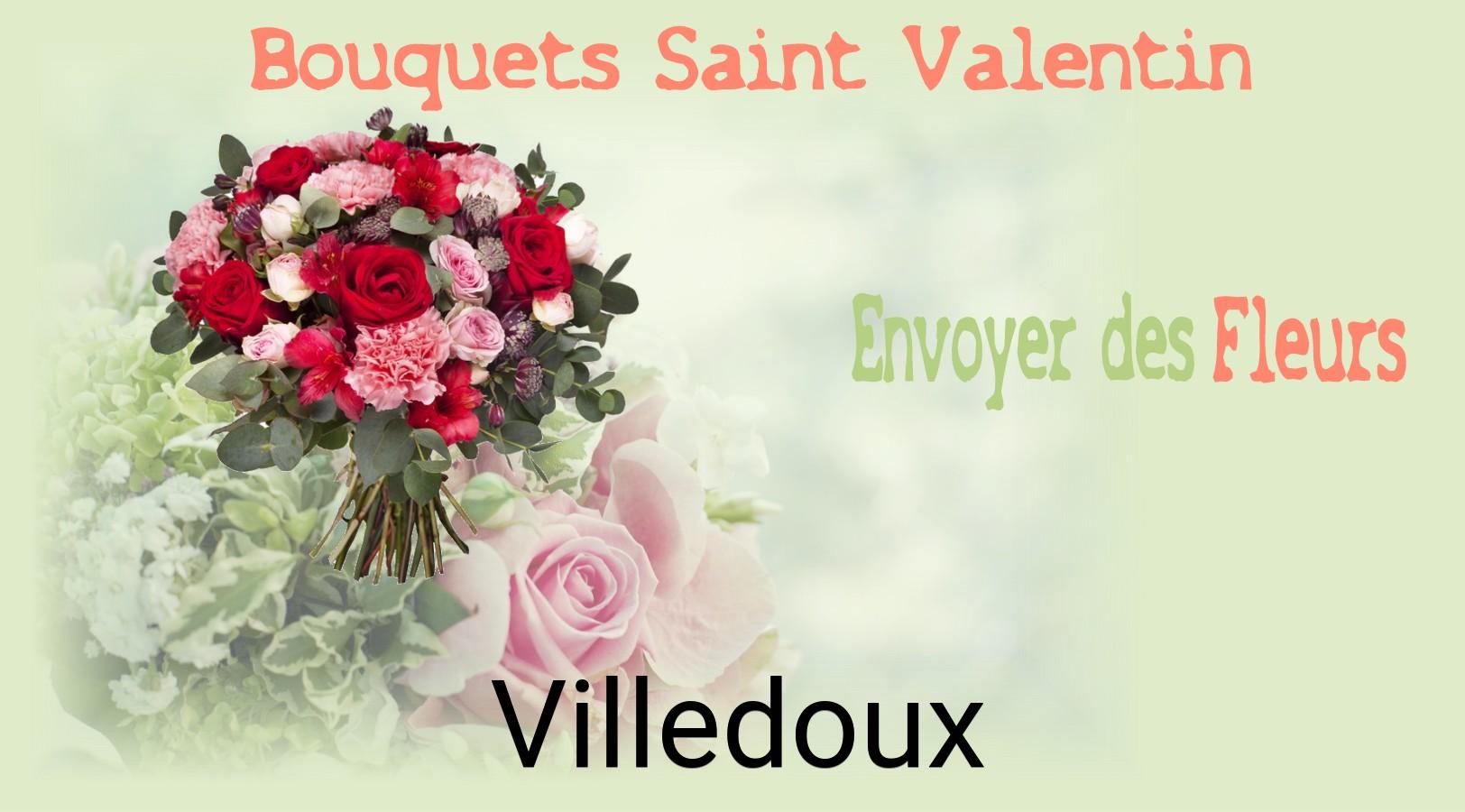 Roses de Saint-Valentin livrées à Villedoux